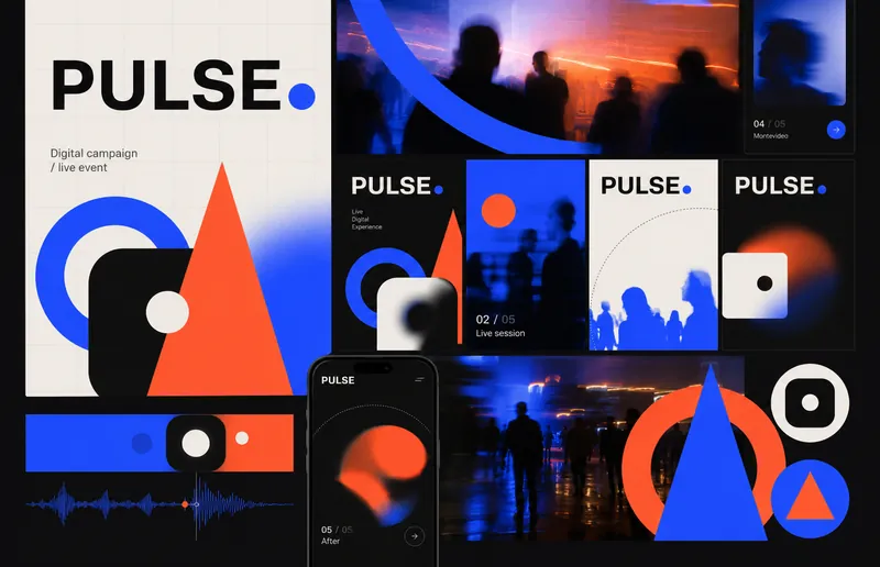 Exploración visual Pulse: campaña y evento en vivo